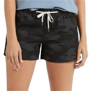 NWT *** Vuori  Ripstop shorts black camo Size XS
